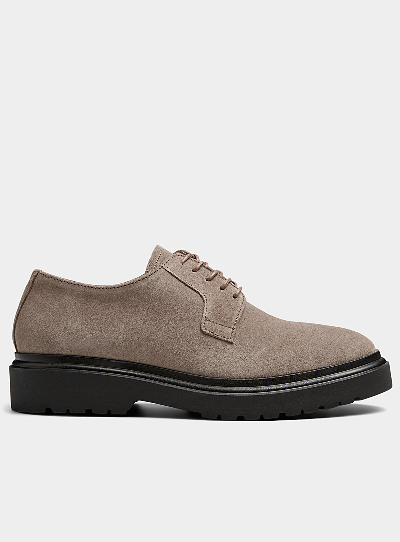 Simons Sand Suede chunky derby shoes Men for men
