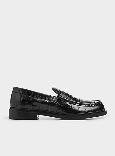 Le fl&acirc;neur penny Santiago croco Homme