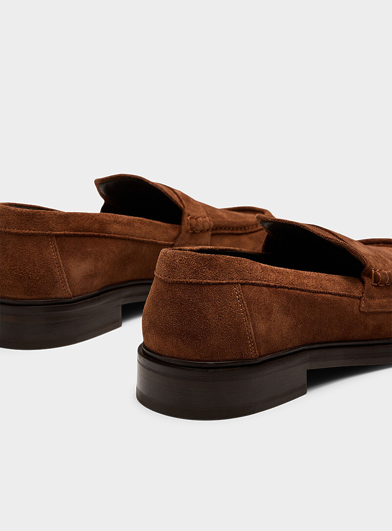 Santiago suede penny loafers Men product image 2