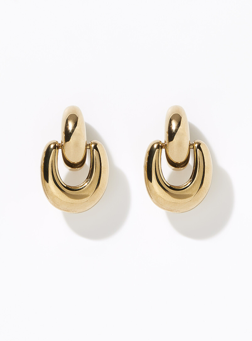 Double-link earrings Exclusive Simons x Twenty Compass collection ...
