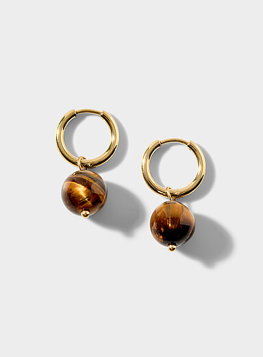 Les boucles d'oreilles Elements