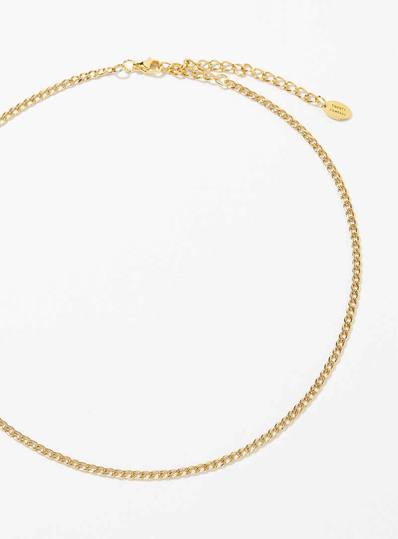 Twenty Compass Gold Kira necklace for women
