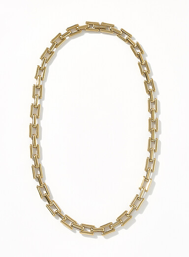 Chunky rice grain chain Exclusive Simons x Twenty Compass collection ...