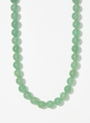 Green aventurines necklace <b>Exclusive Simons x Twenty Compass collection</b>