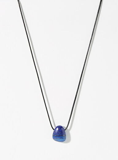 Lapis lazuli cord necklace <b>Exclusive Simons x Twenty Compass collection</b>