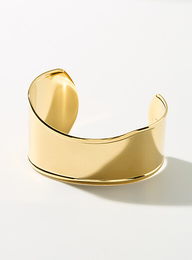 Le large bracelet jonc ouvert Bella