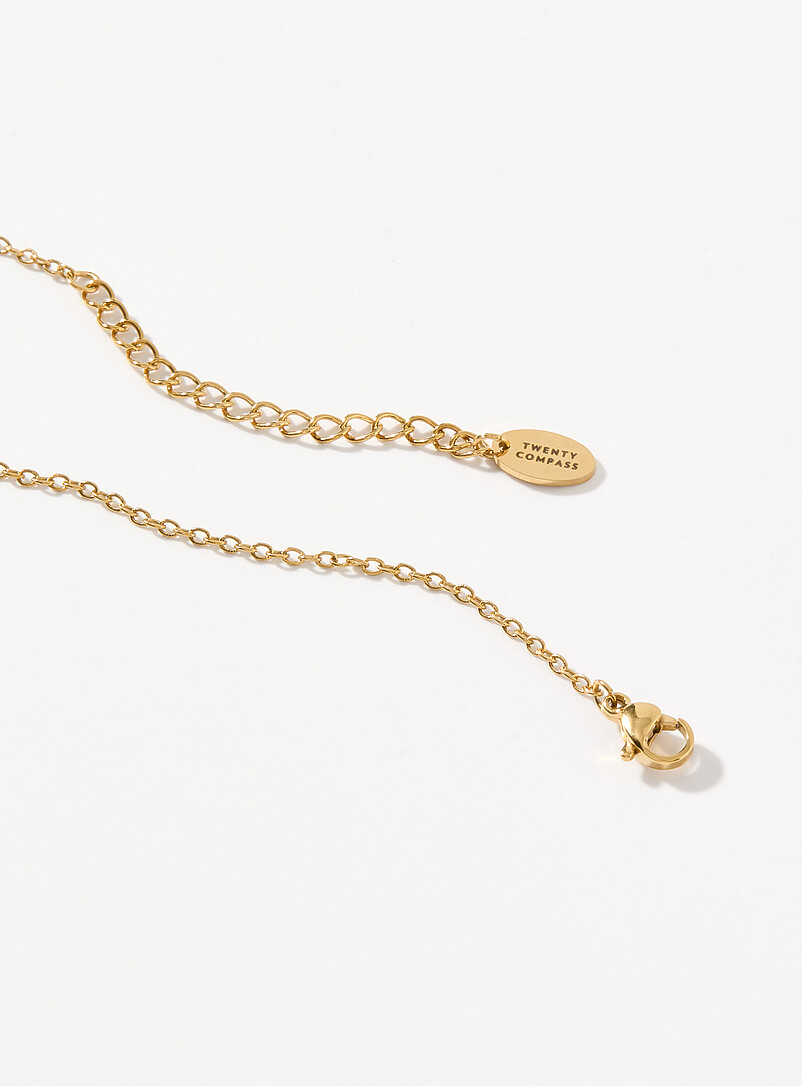 Green aventurine stone chain Exclusive Simons x Twenty Compass collection product image 2