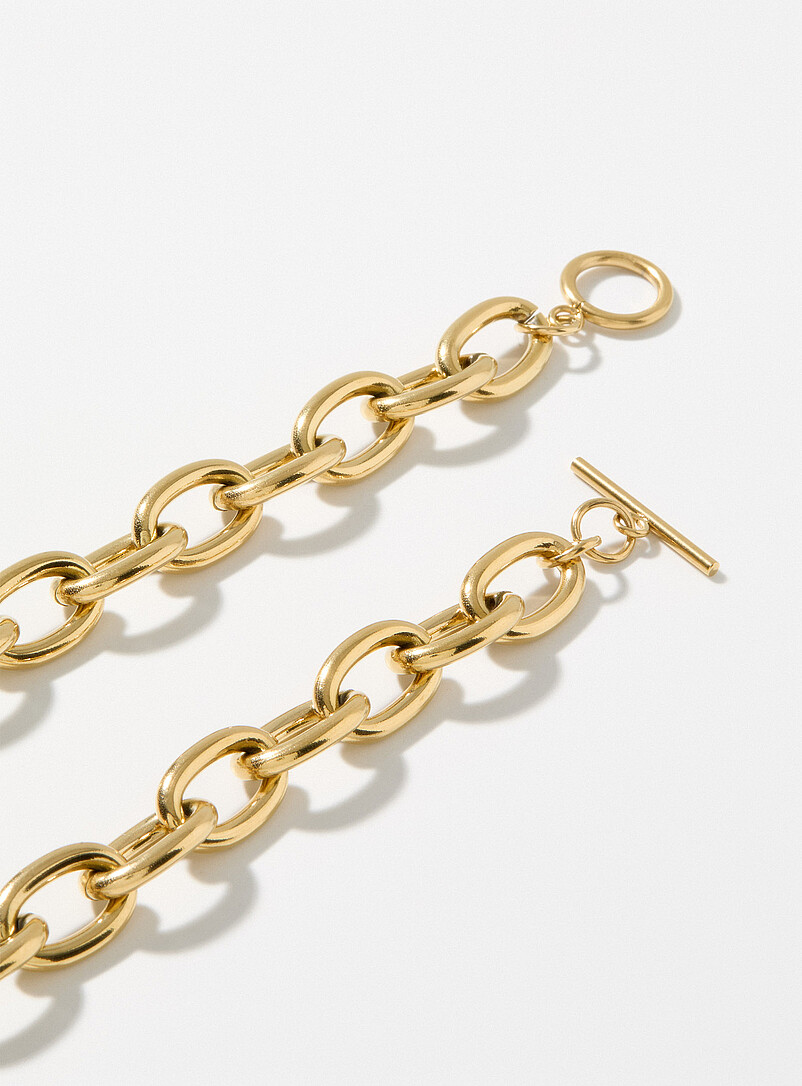 Oval link chain necklace Exclusive Simons x Twenty Compass collection product image 2