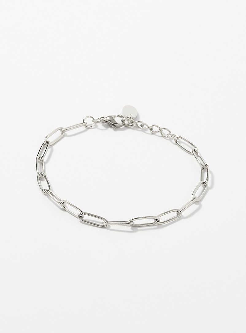 Paperclip bracelet product image (primary)