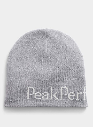 La tuque sans revers logo jacquard