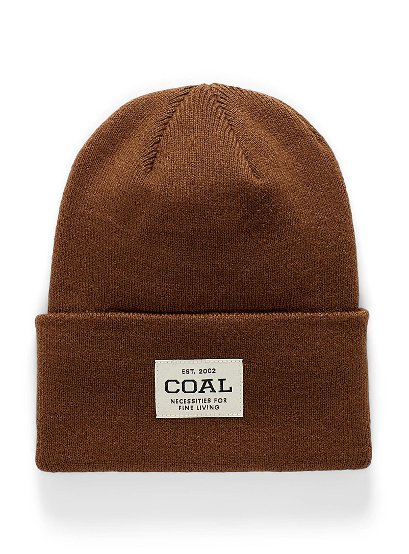 Coal: La tuque allongée The Uniform Brun pour homme