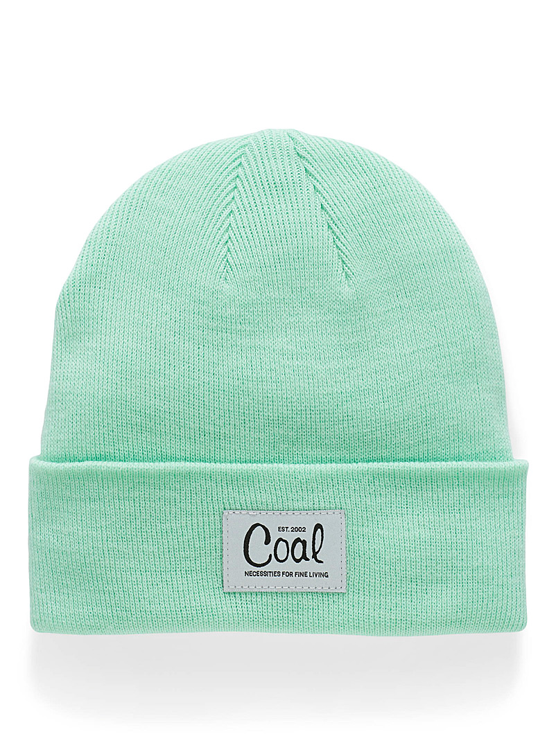 Coal Lime Green The Mel tuque for women