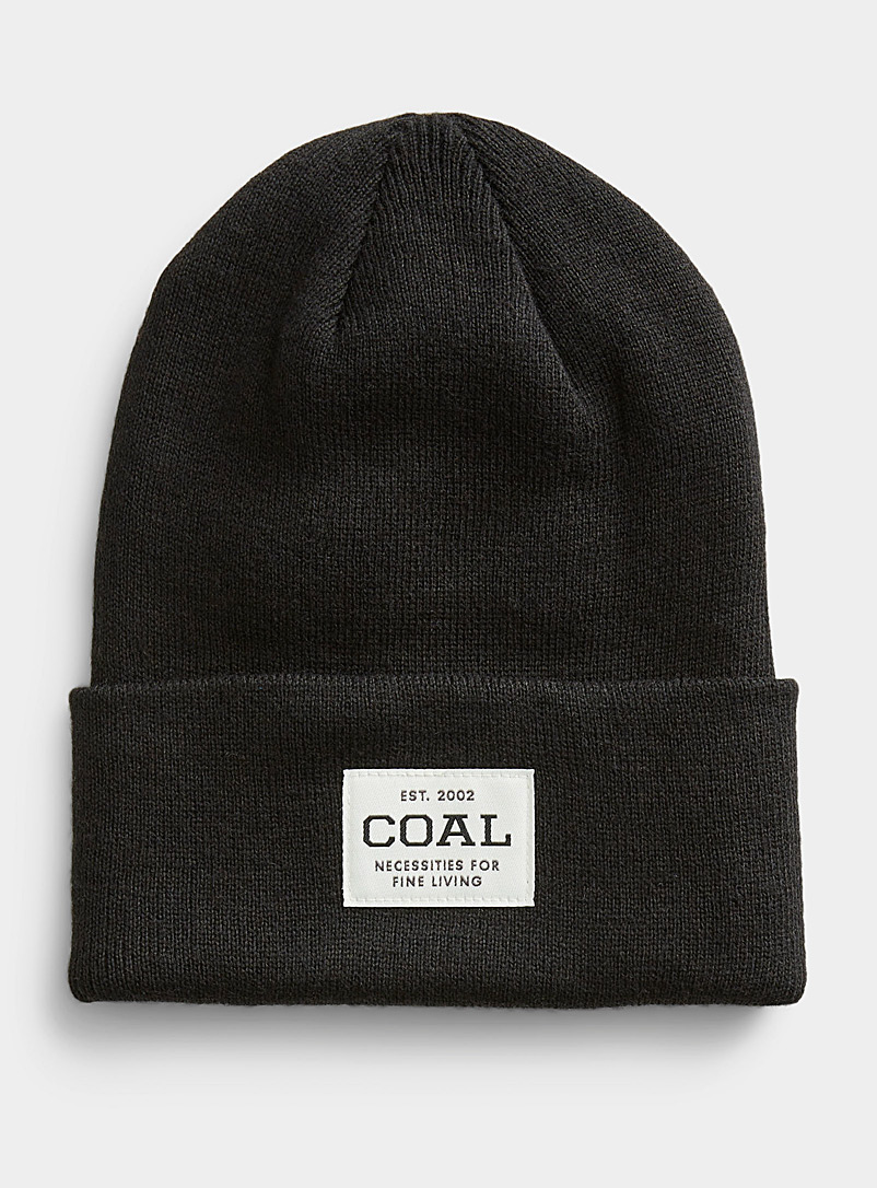 Coal: La tuque allongée The Uniform Noir pour homme