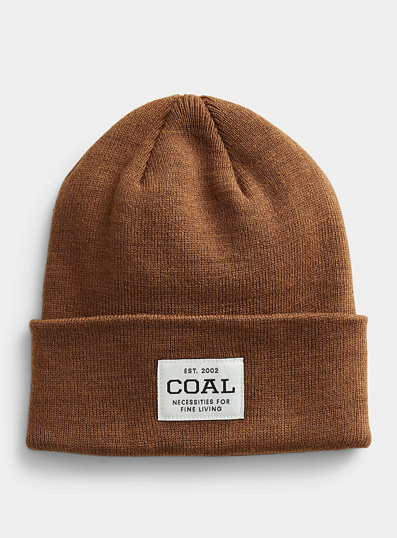 Coal: La tuque allongée The Uniform Brun pâle-taupe pour homme