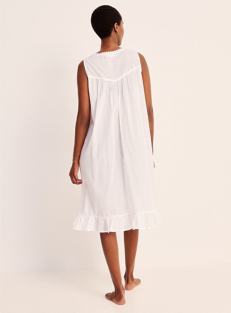 Ruffled mini-embroidery nightgown product image 3