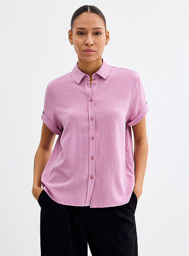 Samajana cuffed-sleeve shirt