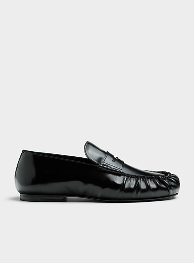 Le fl&acirc;neur penny fronc&eacute; Aven noir Homme