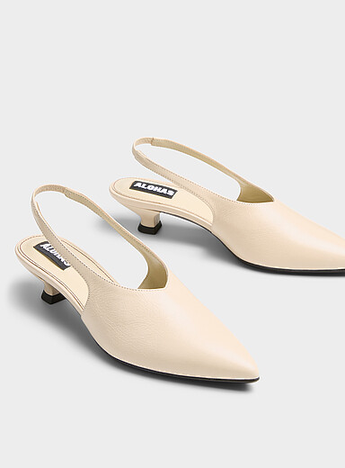 La mule cuir &agrave; bride Eros Femme