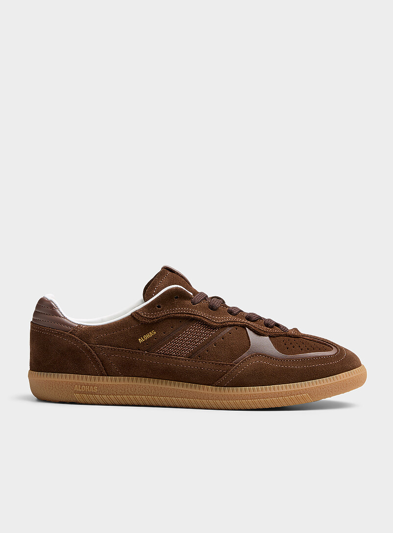 Tb.490 Rife Chocolate Suede Sneakers Men