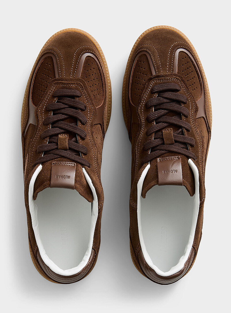 Tb.490 Rife chocolate suede sneakers Men product image 3