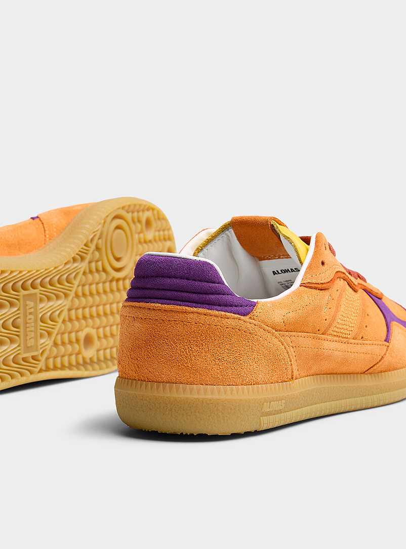 Tb.490 Rife orange suede sneakers Men product image 2