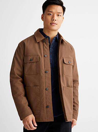 Quilted-lining worker jacket | Samsøe 