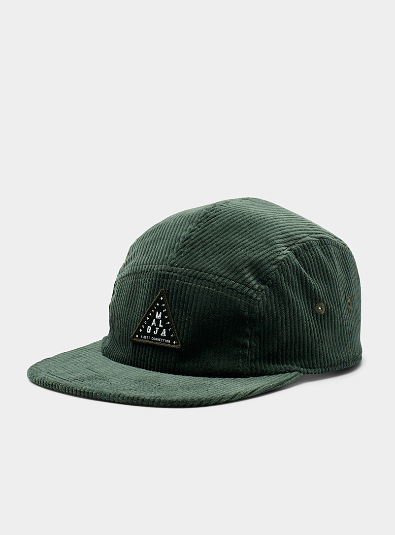 Maloja: La casquette velours côtelé vert boréal Vert pour 