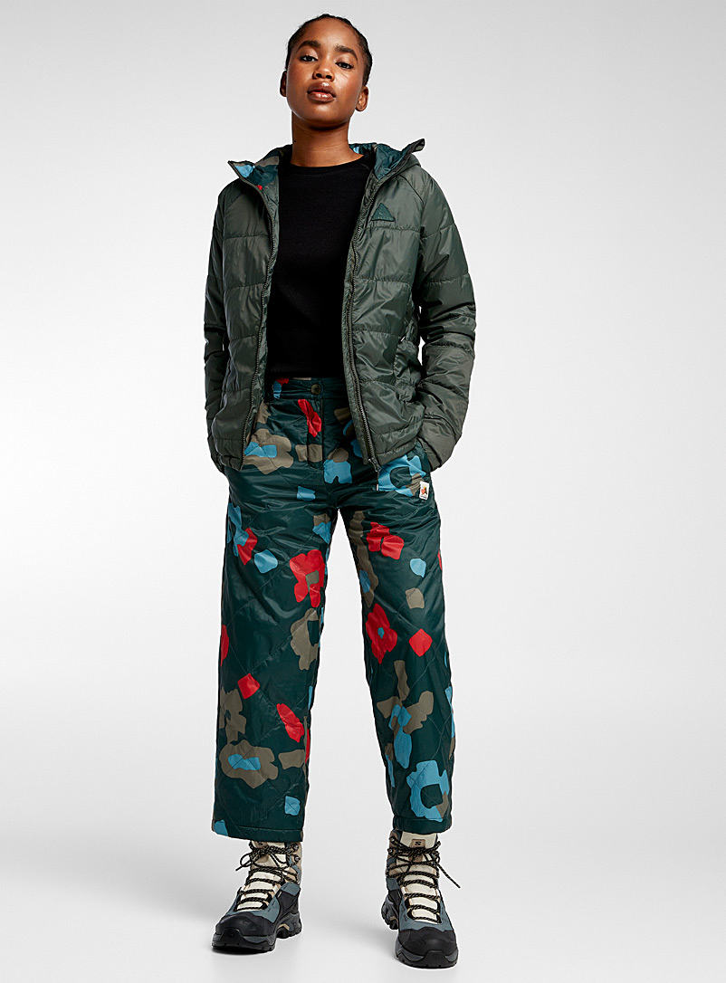 Maloja Patterned Green Hochwilde quilted pant for error