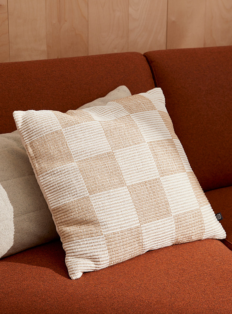 Long heathered plush cushion 41 x 91 cm, Simons Maison