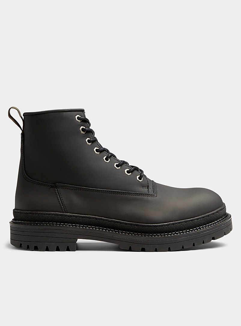 Shoe The Bear Black Arvid lined worker boots Men for men