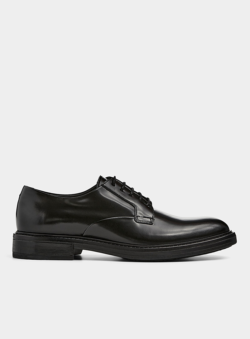 Shoe The Bear Black Stanley leather blucher shoes Men for men
