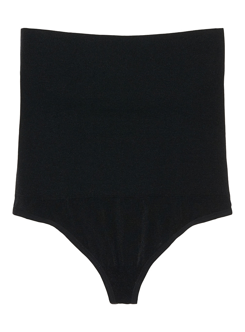 3pcs Women's Seamless High Waist Tummy Control Thong Panties