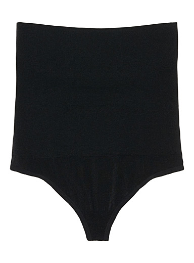 JOYSHAPER High Waisted Thong Shapewear for Women Tummy Control Thong Girdle  Seamless Thongs Underwear