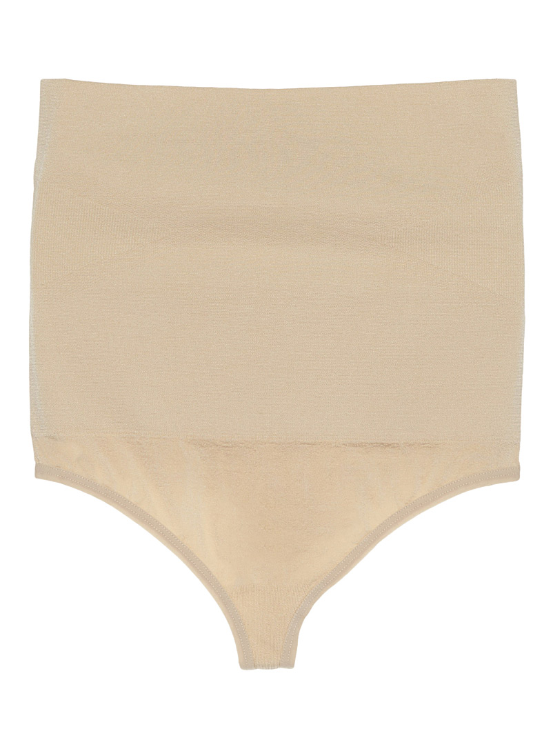 Womens Skims beige Core Control Thong