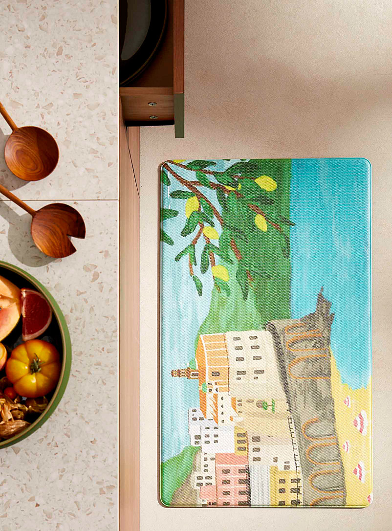 Simons Maison Assorted Italian coast kitchen mat 47 x 76 cm