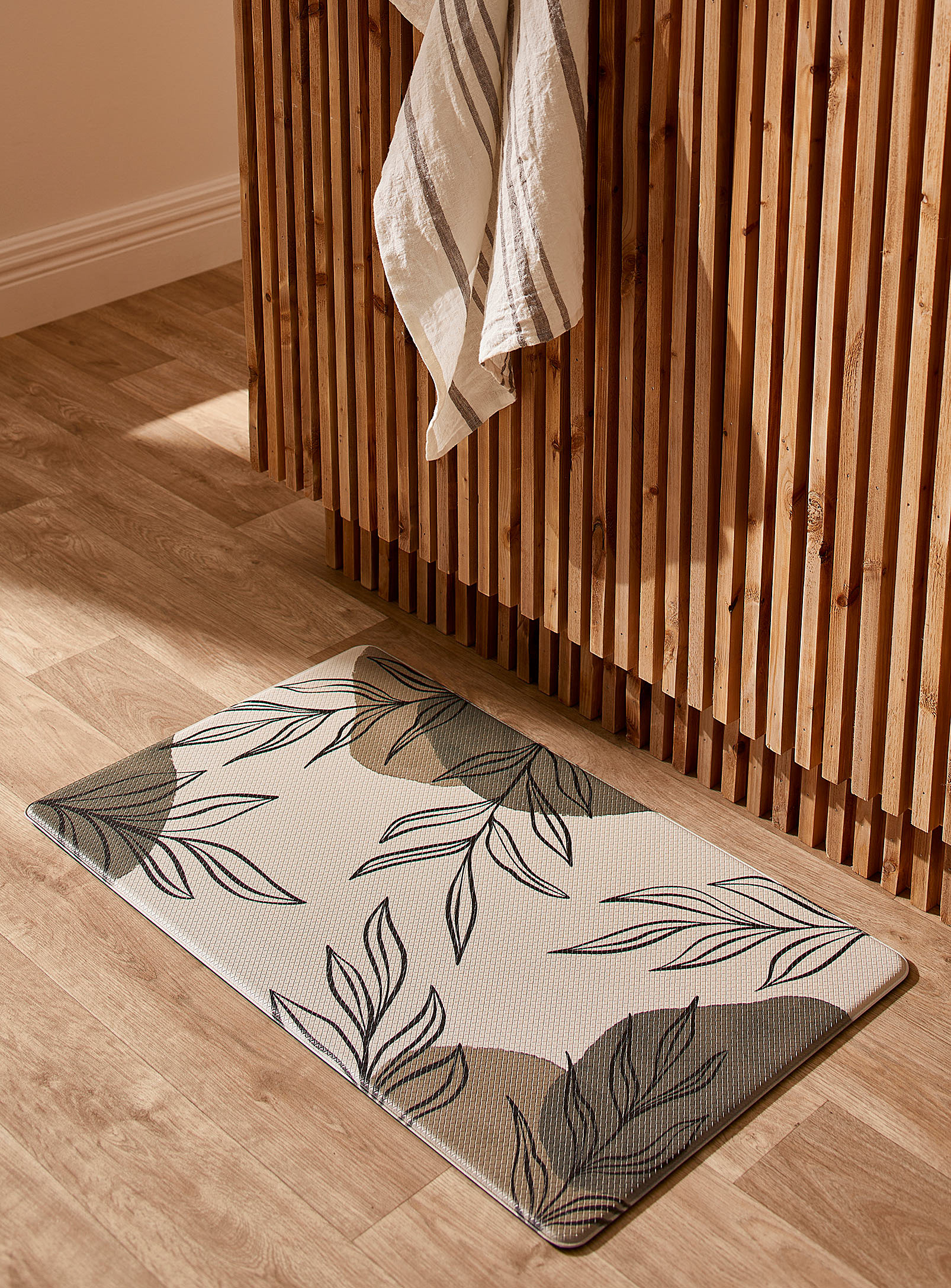 Simons Maison Soothing Foliage Kitchen Mat 46 X 76 Cm In Assorted