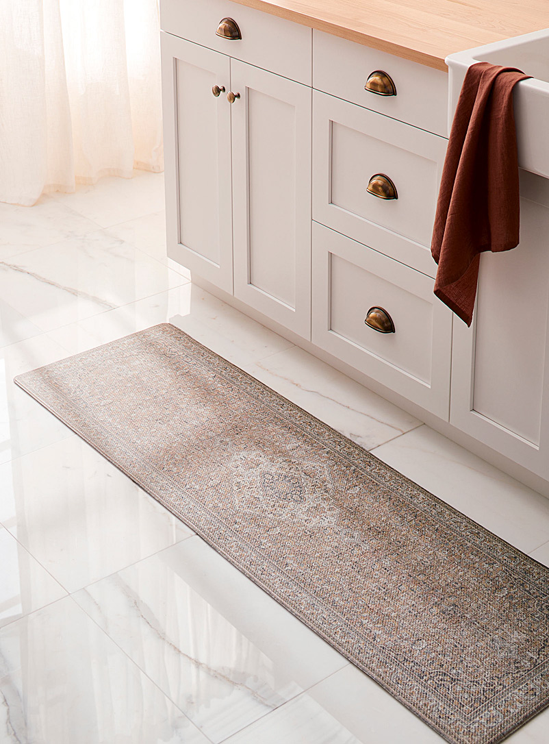 Antique medallion kitchen mat 45 x 150 cm product image (primary)