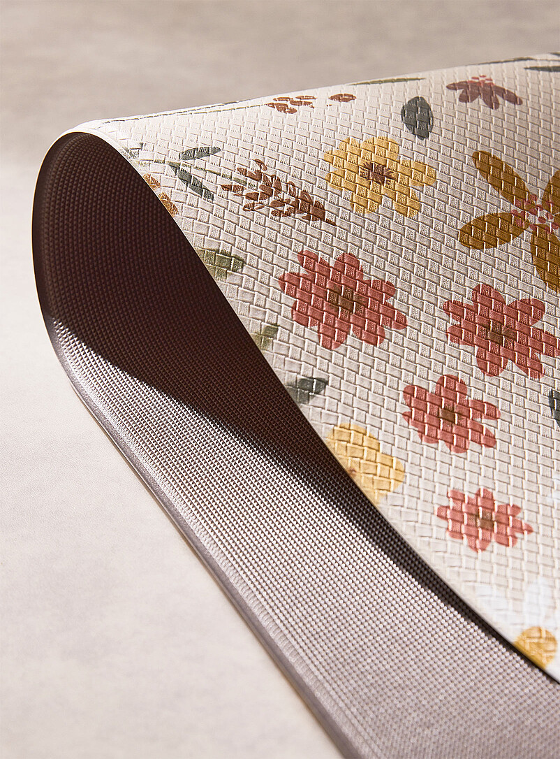 Warm-tone flowers kitchen mat 45 x 150 cm product image 2