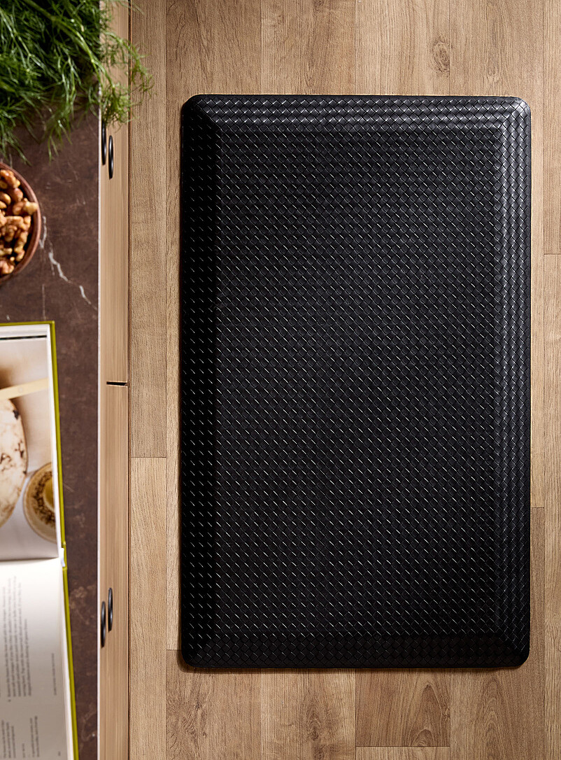 Basket weave kitchen mat 46 x 76 cm product image (primary)
