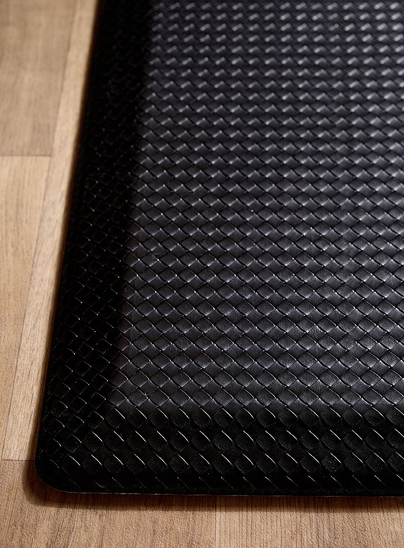 Basket weave kitchen mat 46 x 76 cm product image 2