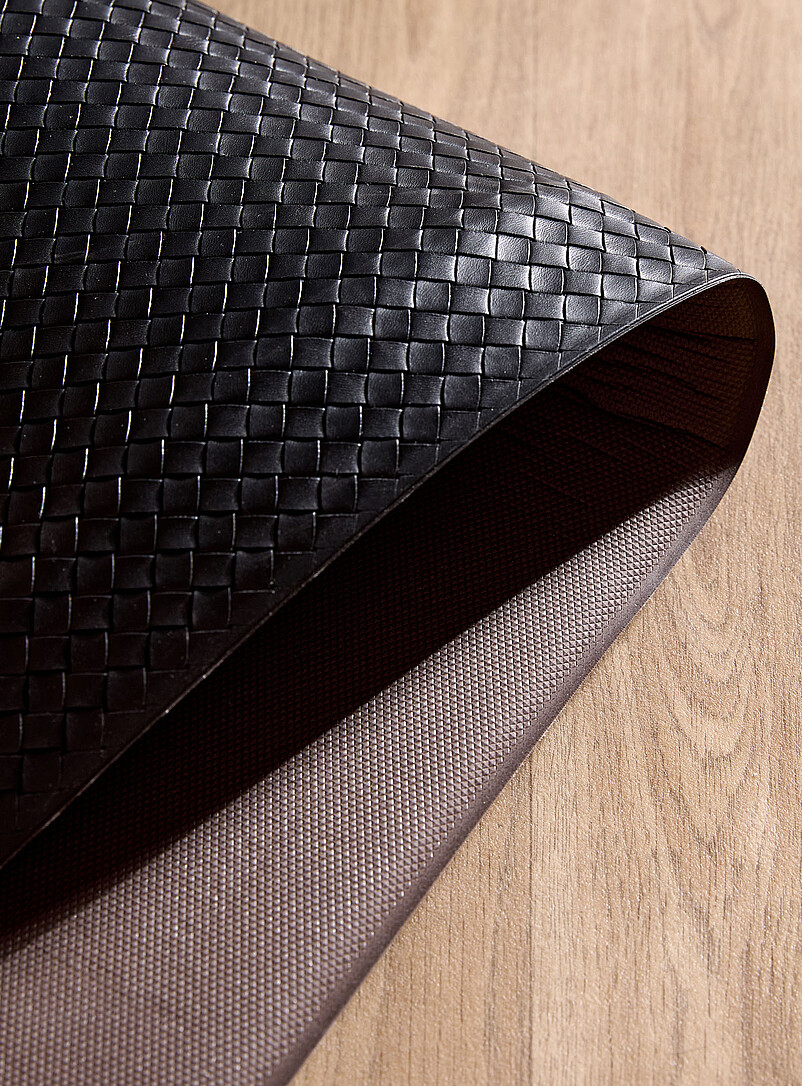 Basket weave kitchen mat 46 x 76 cm product image 3