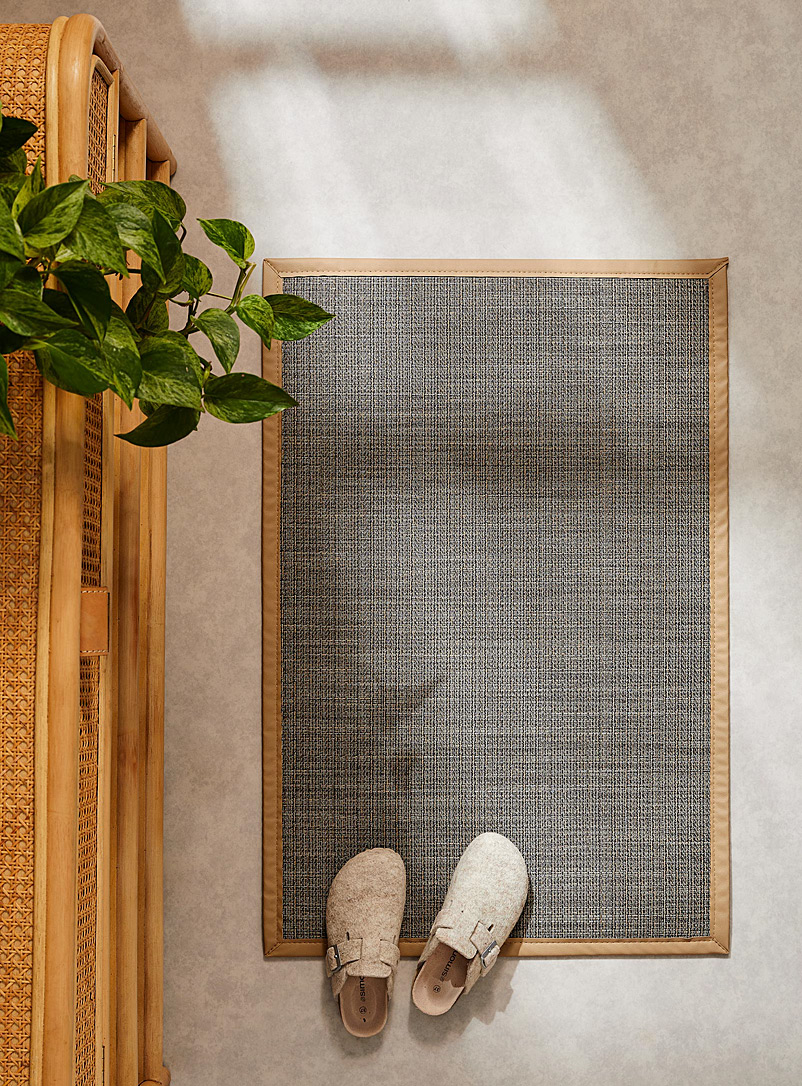 Heathered weave small non-slip mat See available sizes product image (primary)