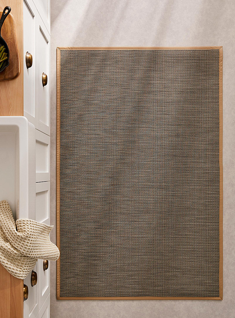 Heathered weave non-slip mat 120 x 180 cm product image (primary)