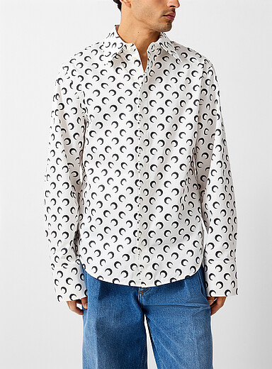 La chemise popeline croissant de lune