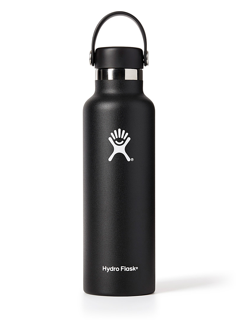 Hydro Flask Black Standard Mouth insulated bottle for women