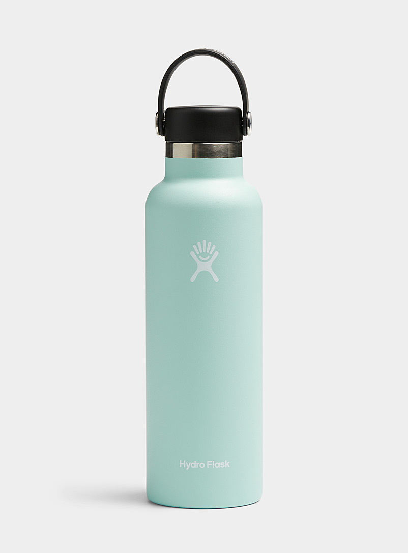 Hydro Flask: La bouteille isotherme Standard Mouth Bleu moyen-ardoise pour femme