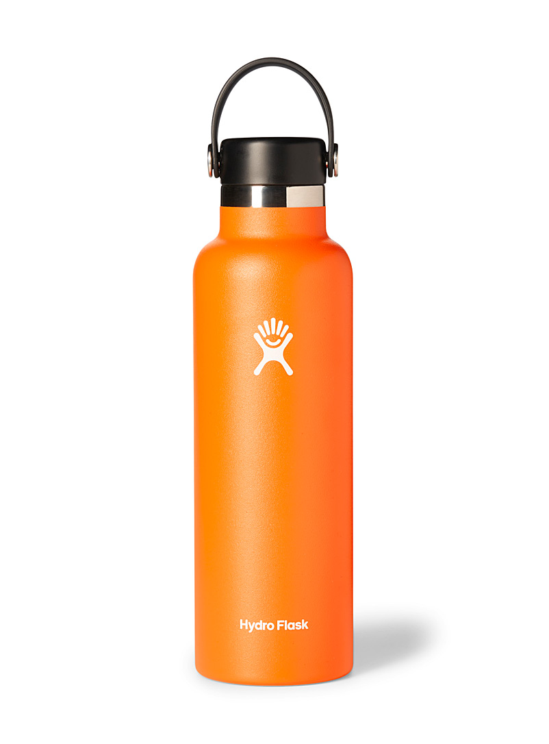 Hydro Flask Light Orange Standard Mouth bottle for women