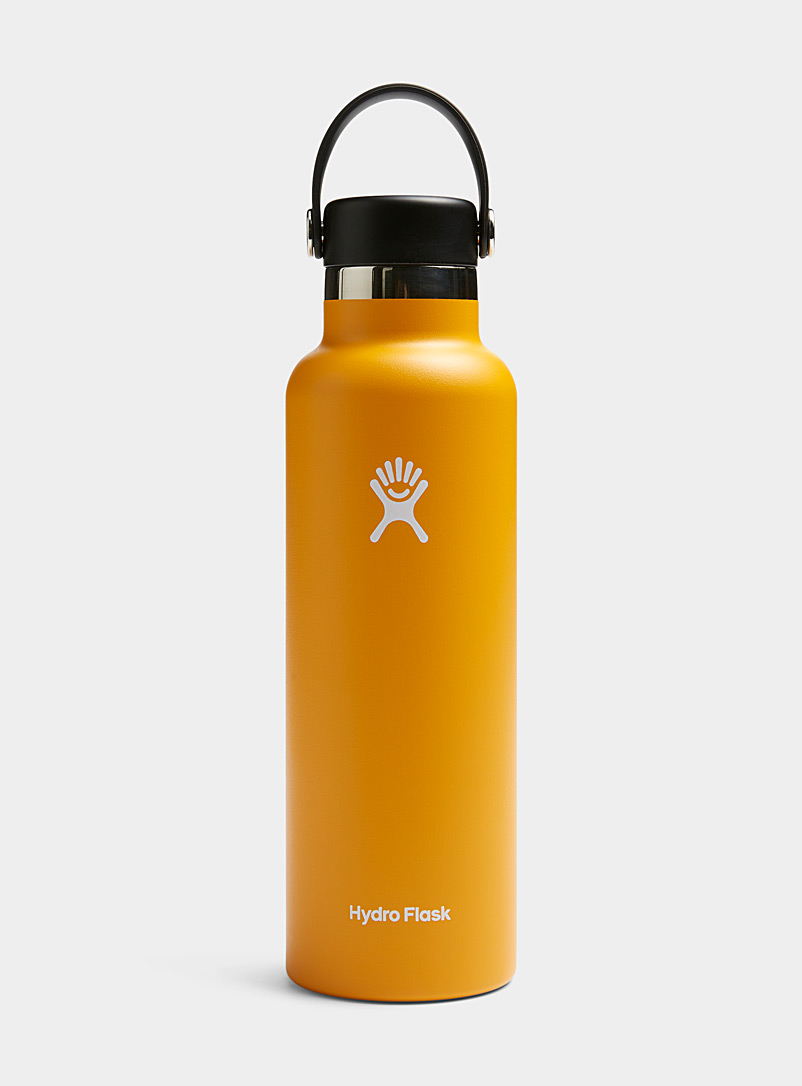 Hydro Flask Tangerine Standard Mouth insulated bottle for women