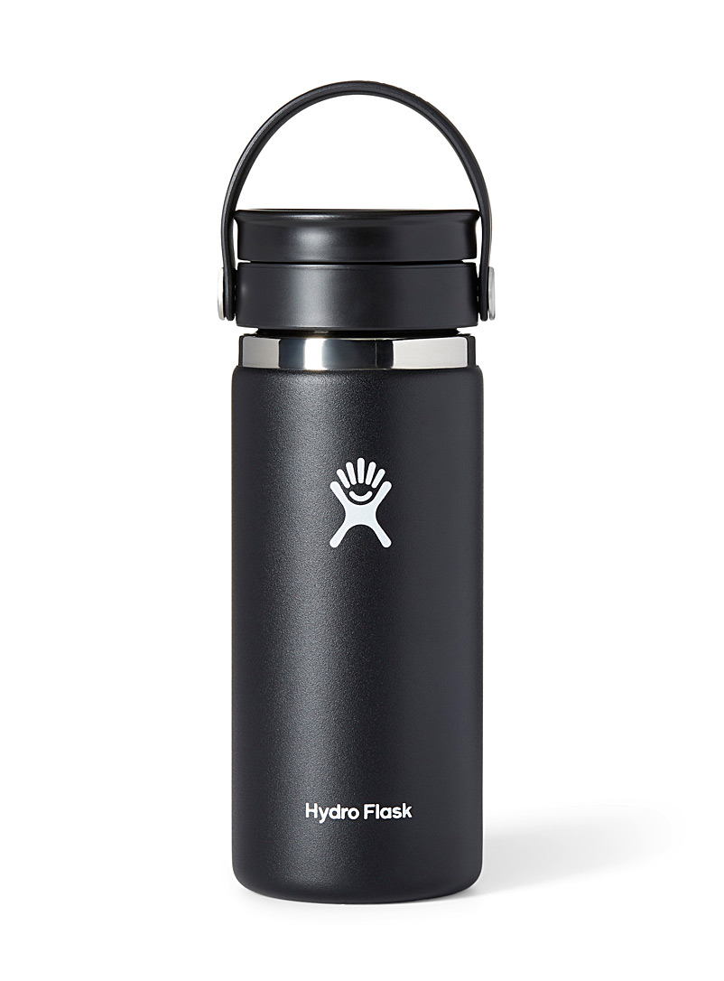 Hydro Flask Black Insulated Flex Sip Coffee bottle for women