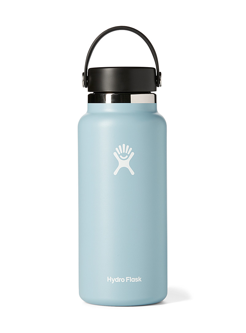 Hydro Flask Baby Blue Wide mouth insulated bottle for women